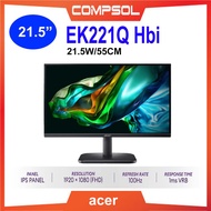 Acer EK221Q Hbi /Acer EK221Q J0bmix  21.5" 100Hz 55CM 1MS VA Hdmi Vga FHD Monitor
