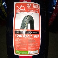 ✆ ☂ ✸ Camel tire tubeless 120*70*17