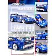 INNO MODELS INNO64 1/64 IN64-LBWKF40-TAS24 LBWK F40 TOKYO AUTSO SALON 2024