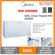 Midea WD-500WR Chest Freezer 500L (WD500WR)