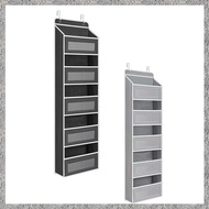 (DGHV) Over the Door Organizer Storage5 Shelf Hanging Door Organizer with 5 Capacity Pockets Door Or