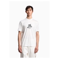 EA7 Best-Selling Style Letter Print Unisex T-Shirt