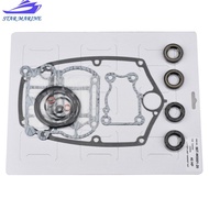 Outboard Motor 66T-W0001-20 Lower Unit Gasket Kit For Yamaha 2T 40HP for 2T 40HP 2 Stroke Parsun HDX