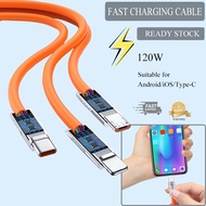 Fast Charging Cable Quick Cable Type C USB Charging Cable USB Data Cable Support IOS Android Transmi