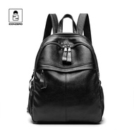 ICONZERO Beg galas wanita High-Quality Soft Leather Backpack Women New Style Cowhide Small Backpacks