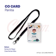 Name TAG/Co card Event ID Card Mika Committee B3/B4 + Strap Free Custom Design