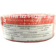 Wire T H W 1 x 2.5 SQ.MM. 100 Meters