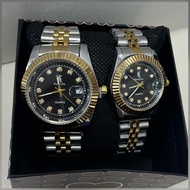 Ready Stock  Polo Couple Set Watch With Date ……
