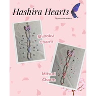 BAG CHARM DEMON SLAYER HASHIRA HEARTS