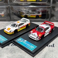 [Ready Stock] Ready Stock FY 1: 64 Ferrari F40 Marlboro Shell Plate Collection Alloy Car Model Fincl