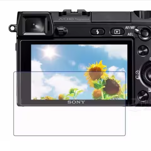 Tempered Glass Screen Protector for Sony A6000 A6300 A5000 NEX-6/5 A9 A7R A7 A7s A7II A7III A7RIII A