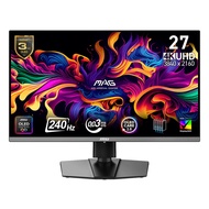 MSI MAG272UP QD-OLED X24 Gaming Monitor / 26.5'' / 4K UHD / 0.03ms / 240Hz / G-SYNC / HDMI, DP