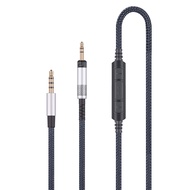 Audio Replacement Cable with in-Line Mic Remote Volume Control Only Compatible with Audio Technica A