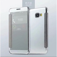 For Sale FLIP COVER MIRROR SAMSUNG GALAXY C7 C7 PRO HIGH QUALITY