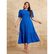 Plus Size Dress Blue 1XL | 2XL