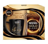 NESCAFE Gold Instant Coffee (Gift Set + Mug) เนสกาแฟ โกลด์ กาแฟสำเร็จรูป กิ๊ฟเซ็ท 200g. + แก้วมัค
