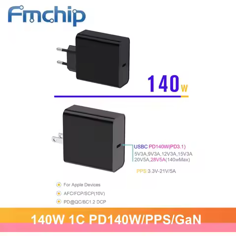 Pine64 140W GaN Charger Type C PD3 1 Power Adapter for Pinecil Soldering Iron Mobile Phone