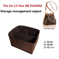 NOE Series Noe BB itNM Felt Cloth Insert Bag Organizer Makeup Handbag Organizer Travel Inner Purse Portable Cosmetic Bags
