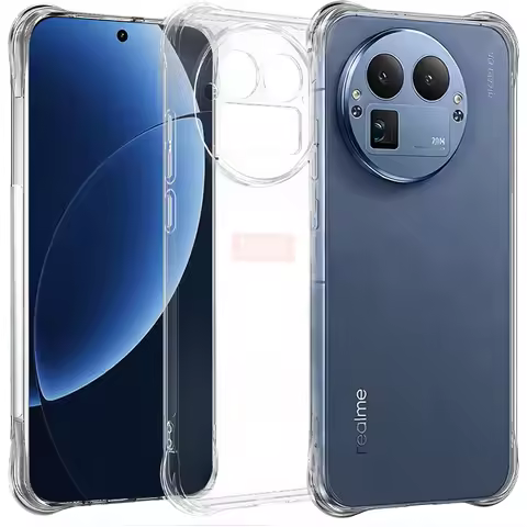 Shockproof Transparent Phone Case For Realme GT 8 Pro GT8 GT7 GT6 GT5 Silicone Soft TPU Back Cover G
