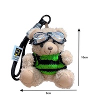 GANTUNGAN DY109 - Tomochi Bag Charm Keychain Keychain Cute Teddy Bear Character Bag Accessories