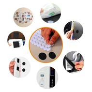 450 Pcs 10mm Multipurpose Velcro Dot Stickers Black White Dot Self Adhesive Stickers Strong NylonHOO