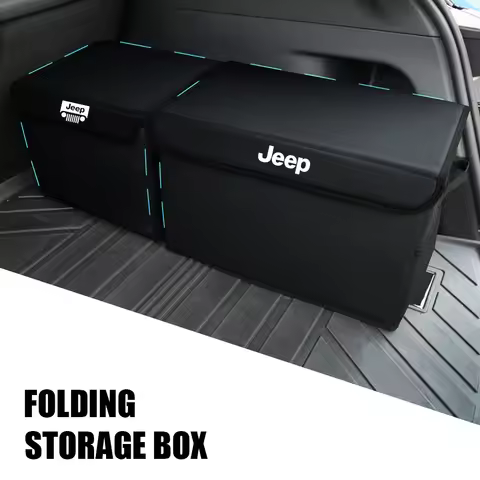 Car Storage Box Anti Slip Organizer Tools Accessories For Jeep Renegade Wrangler Compass JK Trail Fo