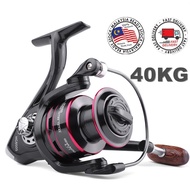 🇲🇾 Fishing Reel mesin pancing HB500-7000 Max Drag40KG  High Speed Spinning Reel Fishing Double Shaft