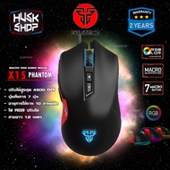 เมาส์เกมมิ่ง RGB Fantech X15 Phantom Gaming Macro Mouse เมาส์มาโคร ประกันศูนย์ 2 ปี