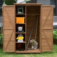 Outdoor Storage Cabinet Waterproof Sunproof Garden Tool Shed Yard Kindergarten Rainproof Miscellaneo
