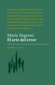 El arte del error María Negroni