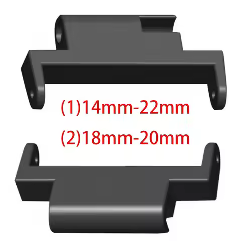 2pcs 18mm To 20mm 14mm To 20mm Quick Release Spring Bars Connectors for Xiaomi Watch WatchBand Belt