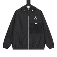 NIKE/ JORDAN透氣網口袋梭織運動防風衝鋒衣夾克外套
