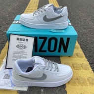 NIKE Air Force One AF1 - Unisex Mens Ladies Remaja Sneakers Low Tops Kasut Kalis