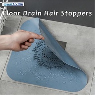 JustLiving 1Pc Bathroom Floor Drain Hair Catcher Stoppers Plug Sink Strainer Anti-blocking Washbasin Drain Cover Filters Trap Shower Supplies Silicone Shower Drain Covers Drain Protecto