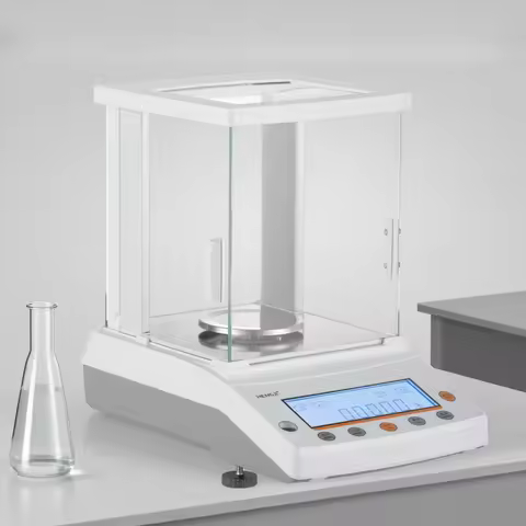 Labs Scales Analytical Balance 0.0001g Digital Microbalance Precision Electronic Balance Scale Exter