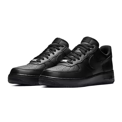 Nike Air Force 1 '07 Unisex Casual Sneakers Iconic Leather Low-Top Classic Comfort Shoes CW2288-001