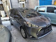 Toyota Sienta 豪華版5人座 2020年10月1.8L  實車實價 灰色休旅車 (誠可議價)