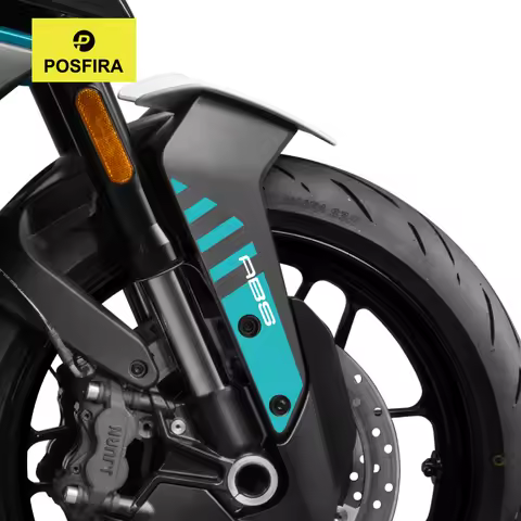 POSFIRA Motorcycle Front Fender Sticker Vinyl Decals for CF Moto 675 NK CFMoto 675NK NK675 2025 Mudg