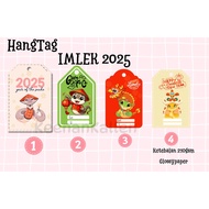 Hang Chinese New Year Greeting CardTAG 2025 Chinese New Year Chinese New Year Greeting Card