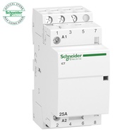 A9C20833 - Công Tắc Tơ Chiếu Sáng iCT - Dạng Cài - 3NO 25A Cuộn hút 220-240VAC Contactor Schneider