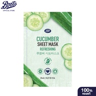 Boots Cucumber Sheet Mask 20Ml บู๊ทส์ ชีท มาส์ก คิวคัมเบอร์ 20 มล.
