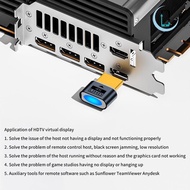 [AT] 4K 60Hz PC Graphic Card Cheater  Virtual Display For Laptop Desktop GPU Testing Tools Tester Ac