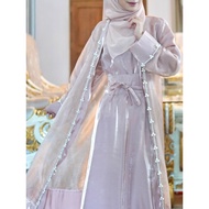 Abaya shimmer exclusive - abaya - shimmer - abaya shimmer - abaya modern women's abaya