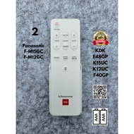KDK Ceiling Remote controller with FREE Protective Cover - E48GP, K15UC, K12UC, F40GP(with led light