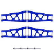 4-Pack Alloy Front&Rear Suspension Arms for Traxxas 1/10 Slash 4X4, Stampede 4x4, Rustler 4WD VXL-Re