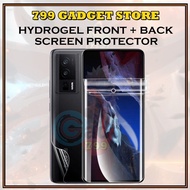 Hydrogel Front + Back Screen Protector Xiaomi Poco F6 Pro / Poco F5 Pro / Poco F4 GT / Poco F3 GT / 