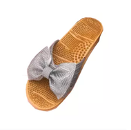 NS-TUSOK RIBBON SLIP ON RUBBER TYPE SLIPPERS NEW ARRIVAL KOREAN FASHION POINTED DESIGN FOR WOMEN