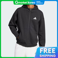 adidas | Adidas Future Icon Small Logo Full-Zip Hoodie Ji8768 Shipped from Adidas Store
