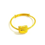 FREE COP 916 Bracelet Bangle Biskut Tawar Gold Plated