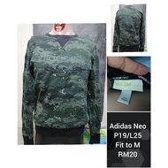 Sweatshirt Adidas Neo Bundle Item Preloved Murah